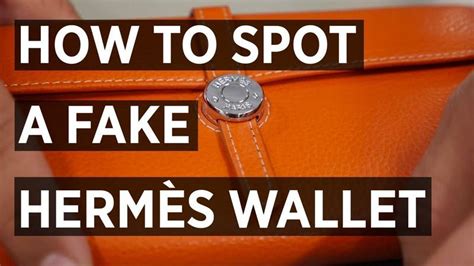 how much to sell fake hermes wallets|how to detect a hermes wallet.